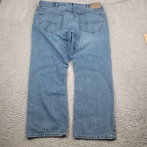 Polo‎ Ralph Lauren Mens Jeans 38x30 Blue Denim Straight Leg Casual Pants - Picture 8 of 15